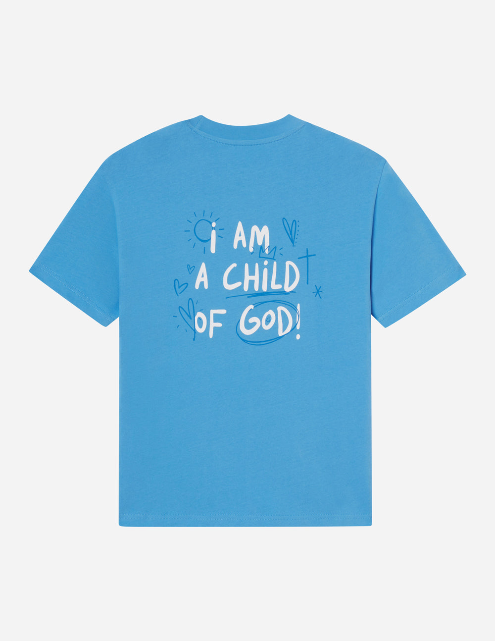 Elevated Faith Child of God Unisex Tee — fabric or material detail