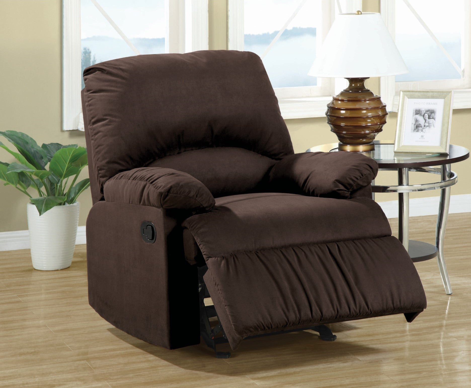 Harmonic Freq. Microfiber Recliner – Your Health Sanctuary, view 2