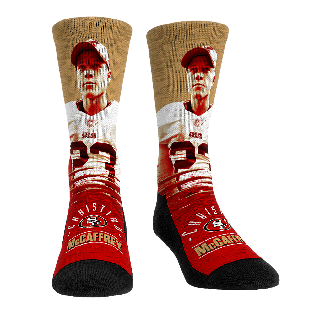 Rock 'Em Socks Christian McCaffrey - San Francisco 49ers - Jumbotron — main product shot