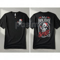 Pasimax Christmas Skeleton T-Shirt - "Full Of Holiday Spirit" Sarcastic Party Tee, Edgy Ugly Christmas Shirt Alternative, Adu