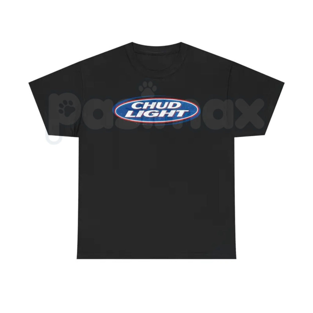 "Chud Light" Funny Political T-Shirt – Anti-Woke Conservative Graphic Tee, Premium 100% Cotton Republican Statement Top, Soft Lived-In Heavyweight Right-Wing Parody Shirt, Made in USA