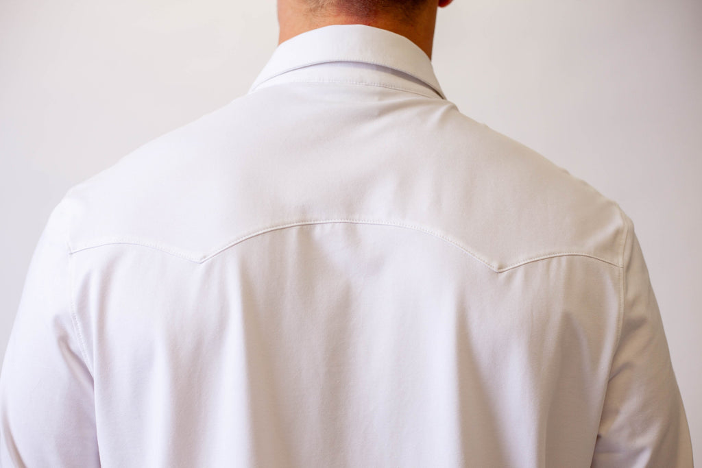 Buki's Cinqo Western Tech Shirt - White, view 7