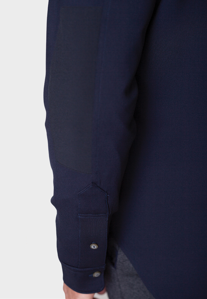 Buki City CPO Shirt Jacket - Black — lifestyle context