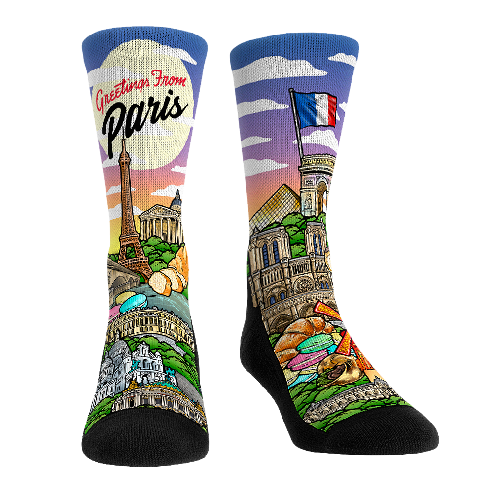 Rock 'Em Socks Rock 'Em Socks Greetings From Paris — main product shot