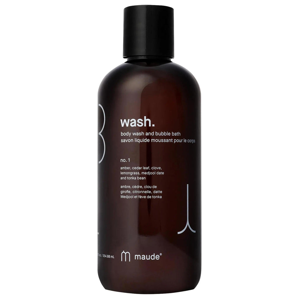Wash - pH-Balanced Body Wash and Bubble Bath for Sensitive Skin - Gentle, Vitamin-Rich Formula