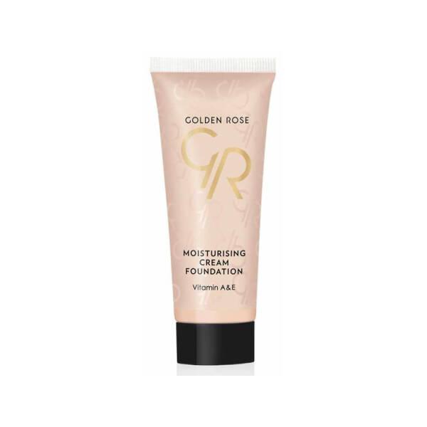 Golden Rose Moisturising Cream Foundation - Natural-Looking Hydrating Makeup for Dry or Sensitive Skin