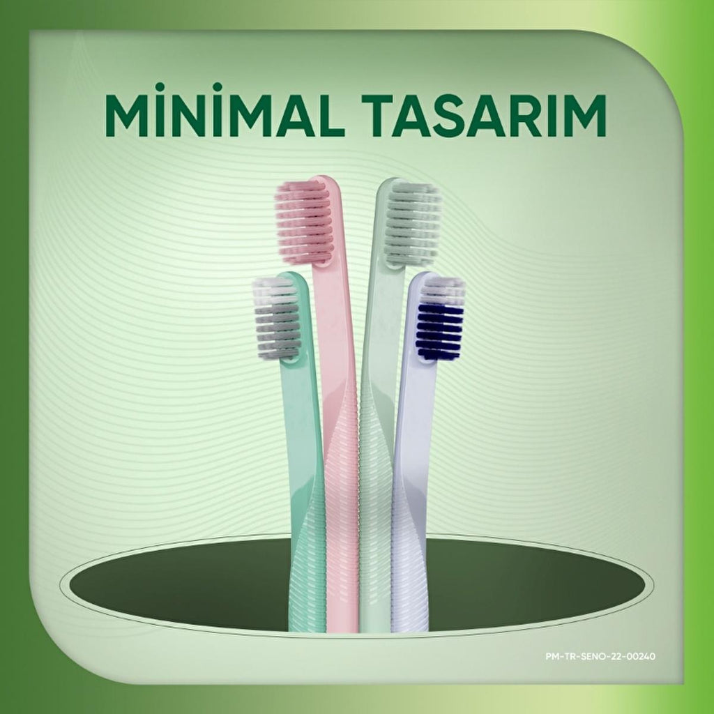 Sensodyne Nourish Soft Bristle Manual Toothbrush for Sensitive Teeth - Eco-Friendly Packaging