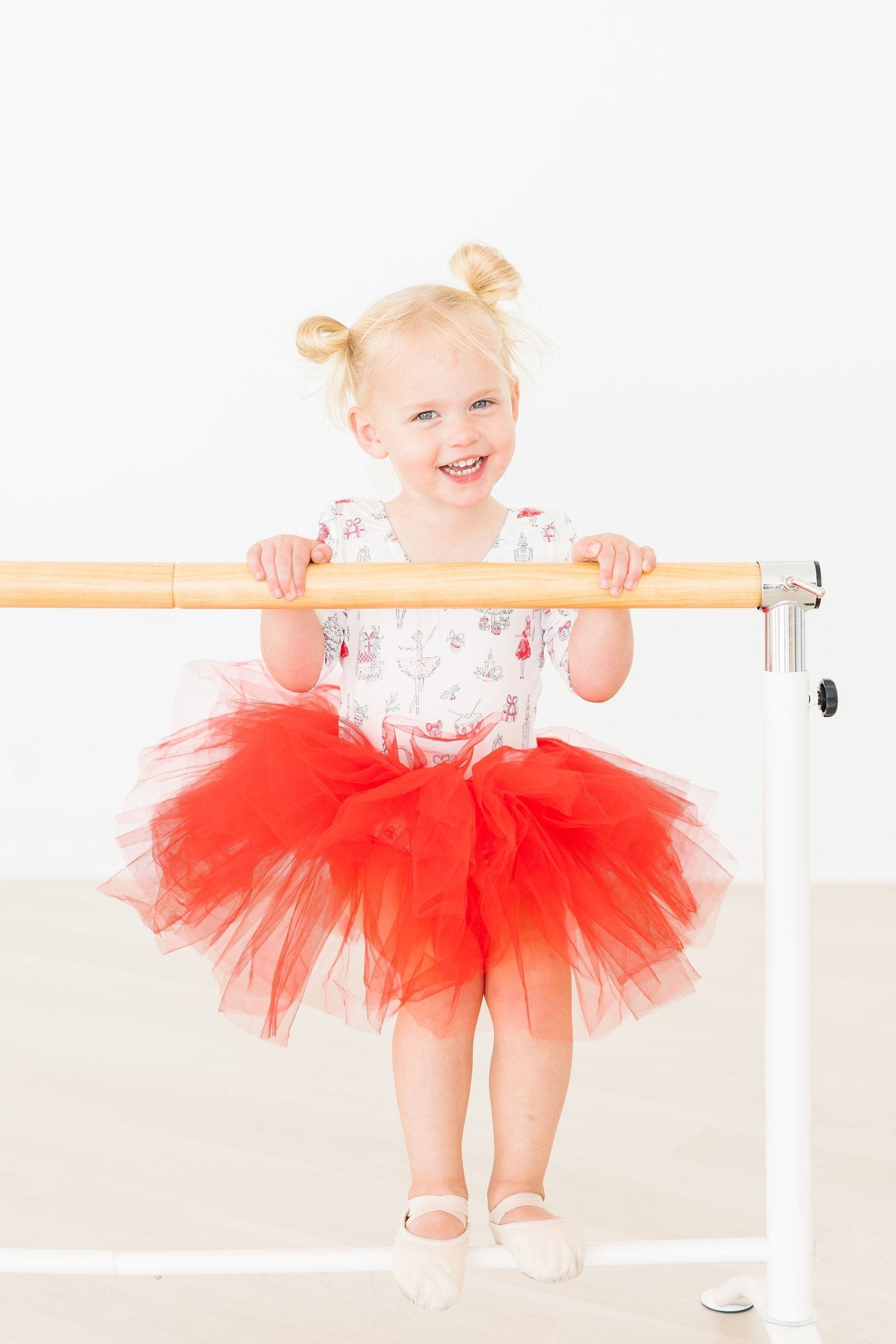 Mila & Rose ® Clara's Christmas 3/4 Tutu Leotard — main product shot