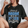 Class of 2026 Graduation & Senior Mom T-Shirt – Matching Graduate & Mother Graphic Tee, Premium 100% Cotton Commencement Top, Soft Lived-In Heavyweight Senior Year Shirt, Made in USA