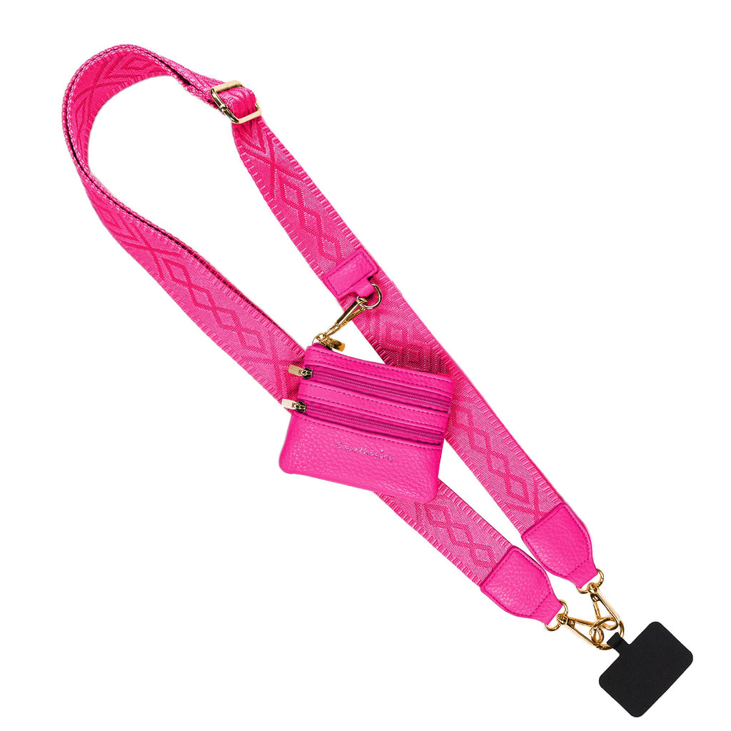 SaveTheGirls Clip & Go Strap w/Zippered Pouch Classic — packaging