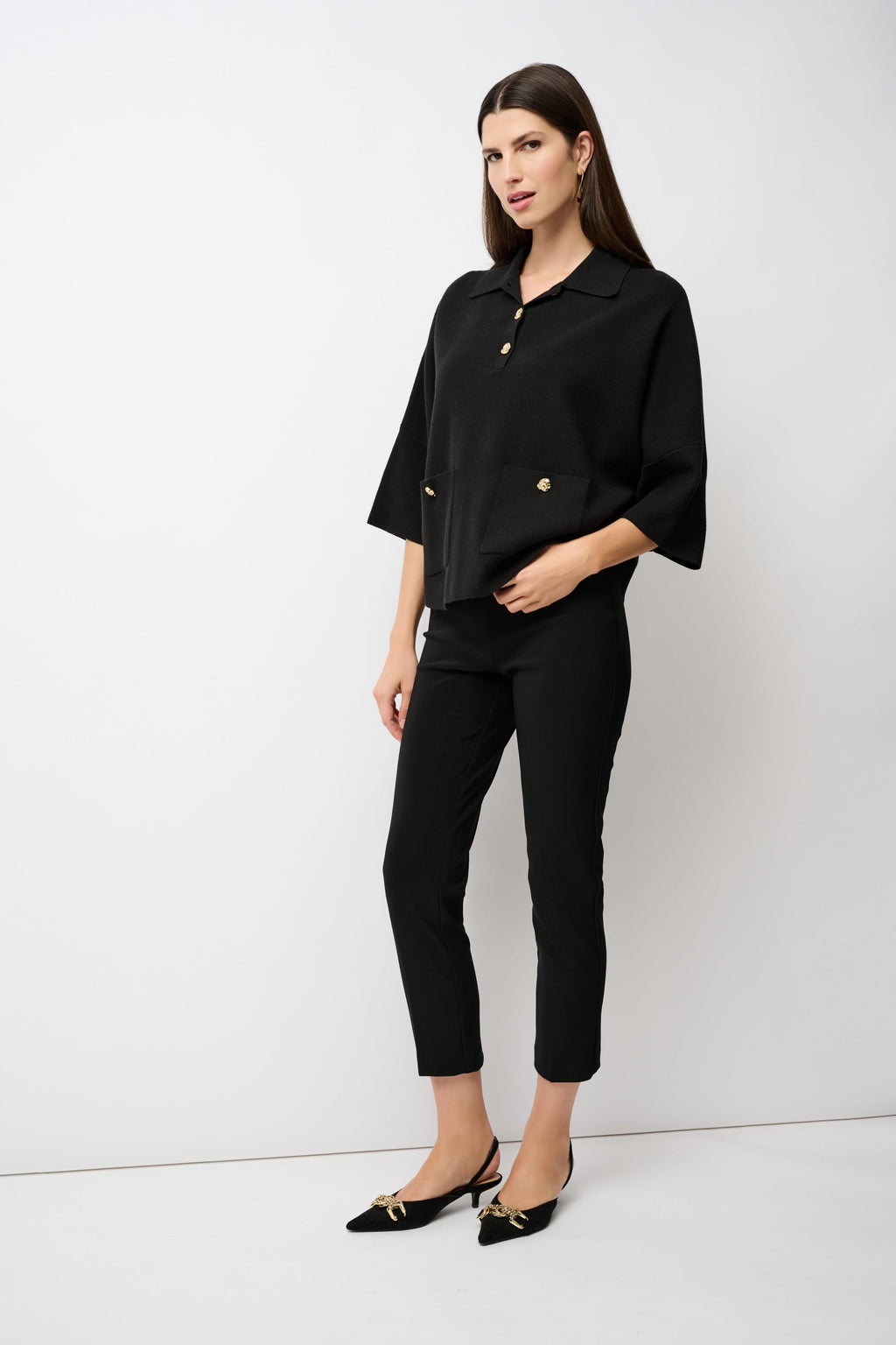 KADOU BOUTIQUE Classic Cropped Pants - 181089NOS — lifestyle context