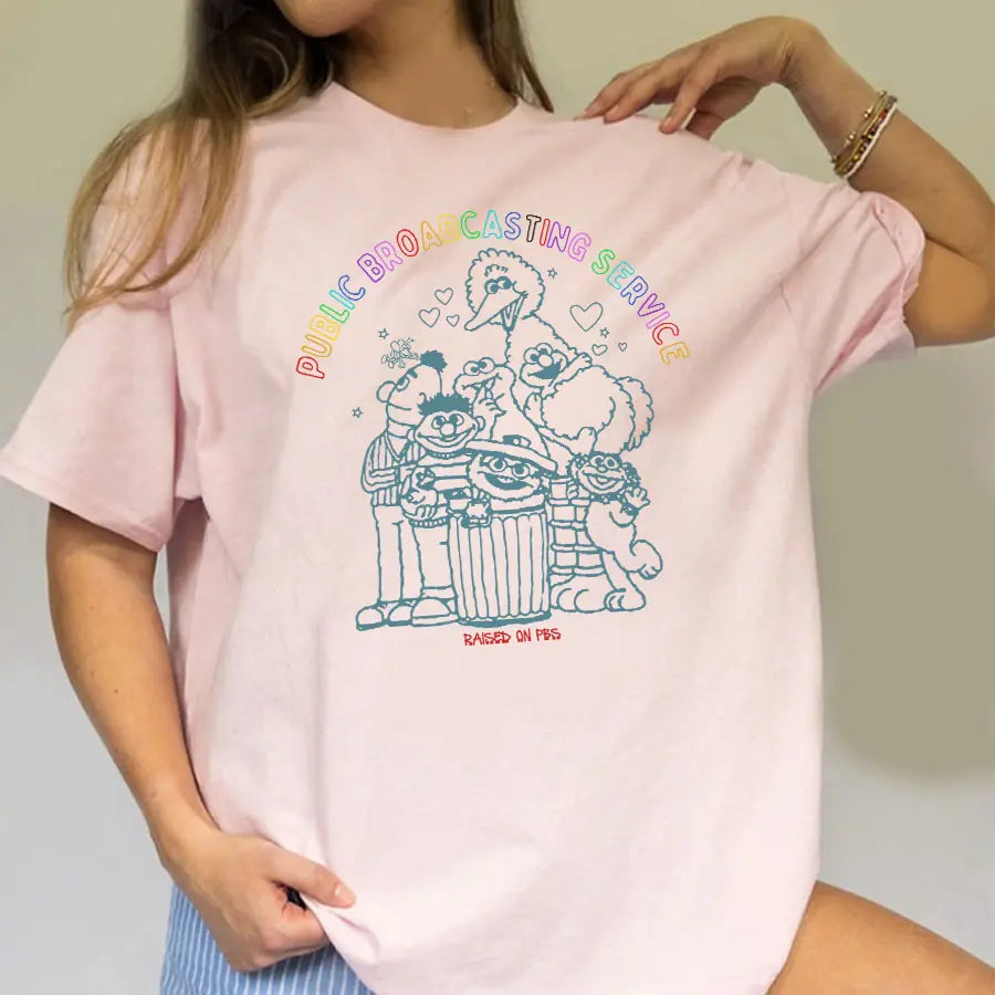 Pasimax Classic PBS Logo T-Shirt — main product shot