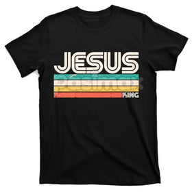 Classic Vintage Jesus Graphic Tee - Retro Faith Menswear Shirt, Timeless Statement Top
