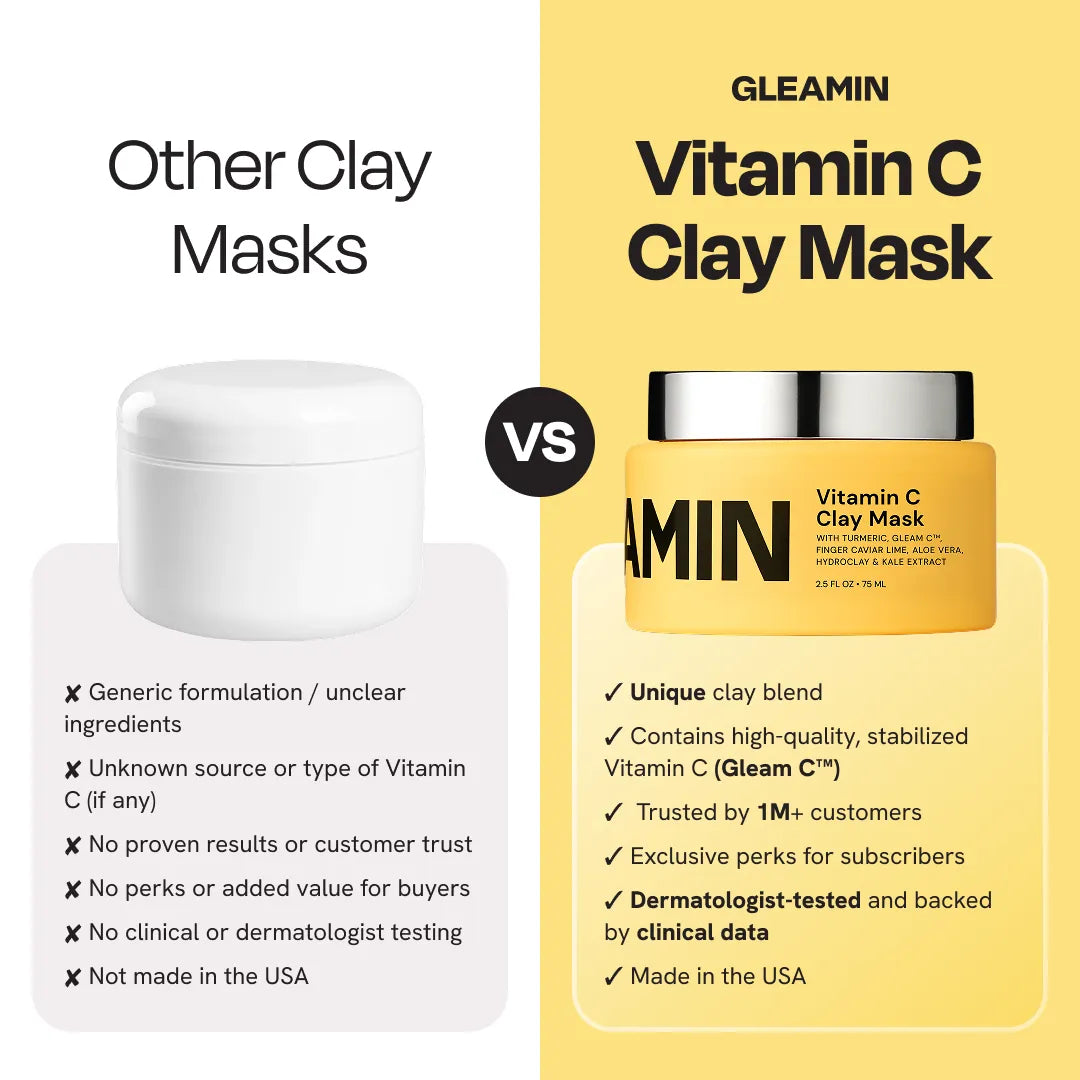 Gleamin Vitamin C Clay Mask — detail shot 7