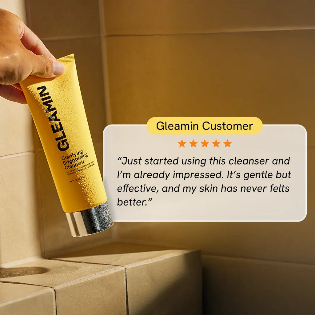 Gleamin Clarifying Brightening Cleanser — detail shot 12