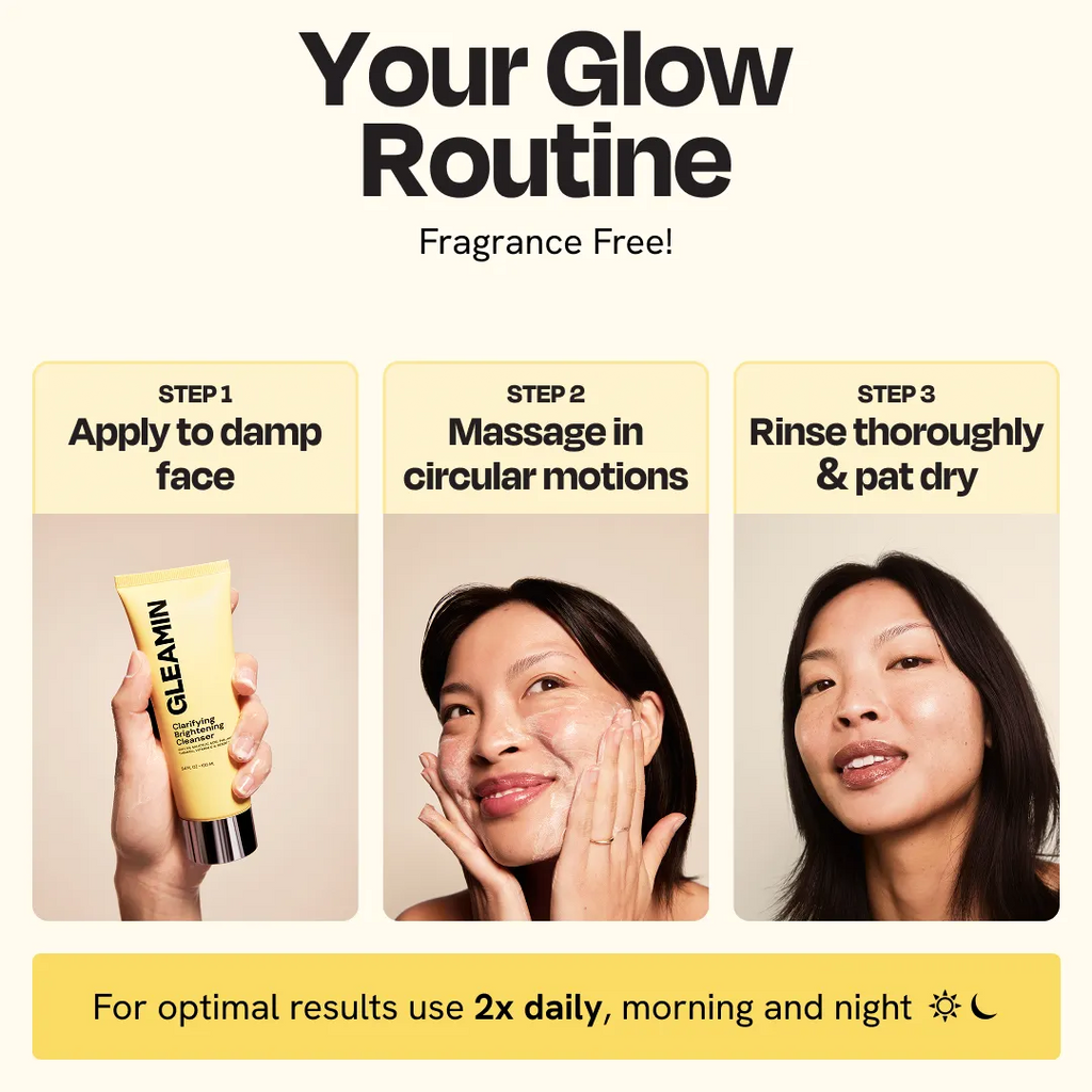 Gleamin Clarifying Brightening Cleanser — detail shot 10
