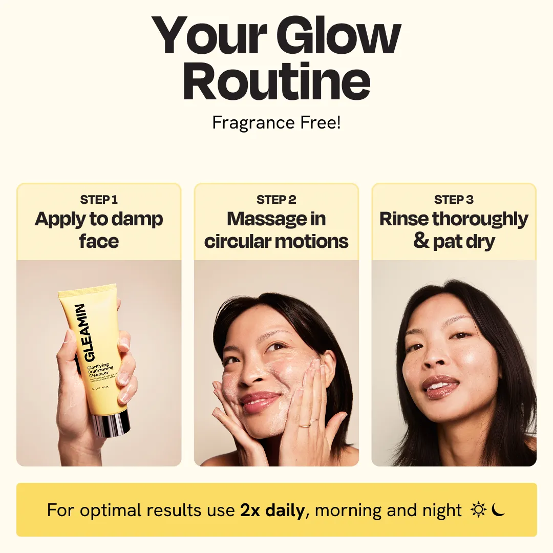 Gleamin Clarifying Brightening Cleanser — detail shot 10