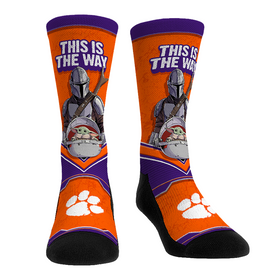 Rock 'Em Socks Clemson Tigers - Star Wars  - This is the Way