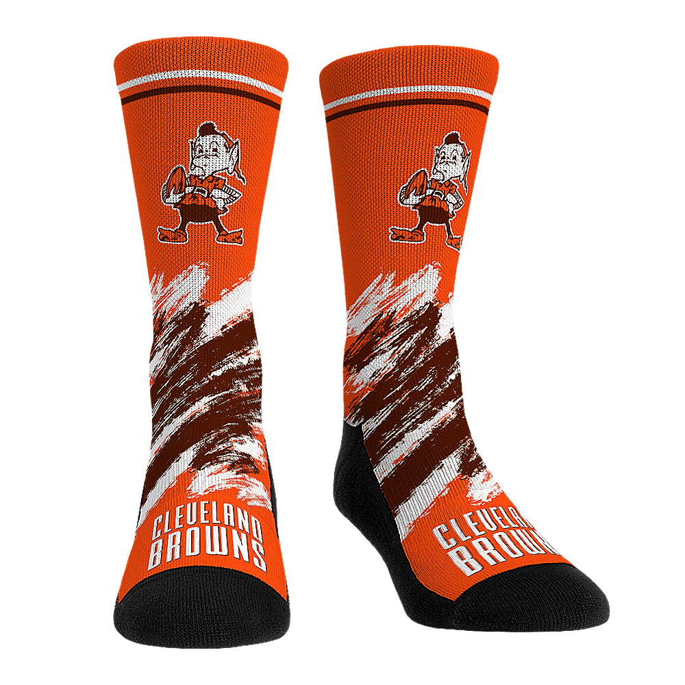 Rock 'Em Socks Rock 'Em Socks Cleveland Browns - Throwback Paint — main product shot