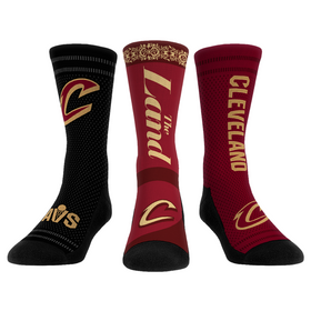 Rock 'Em Socks Cleveland Cavaliers - Ultimate Jersey - 3-Pack