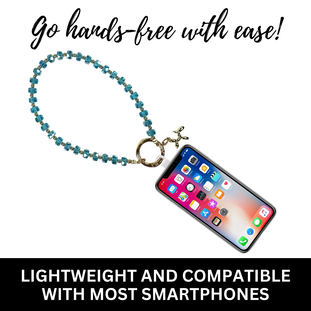 SaveTheGirls Clip & Go Beaded Wristlet Bedazzled Collection — alternative angle
