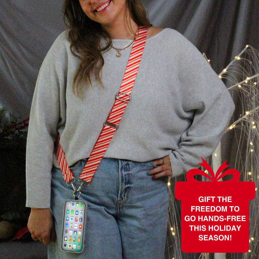 SaveTheGirls Clip & Go Strap Christmas — alternative angle