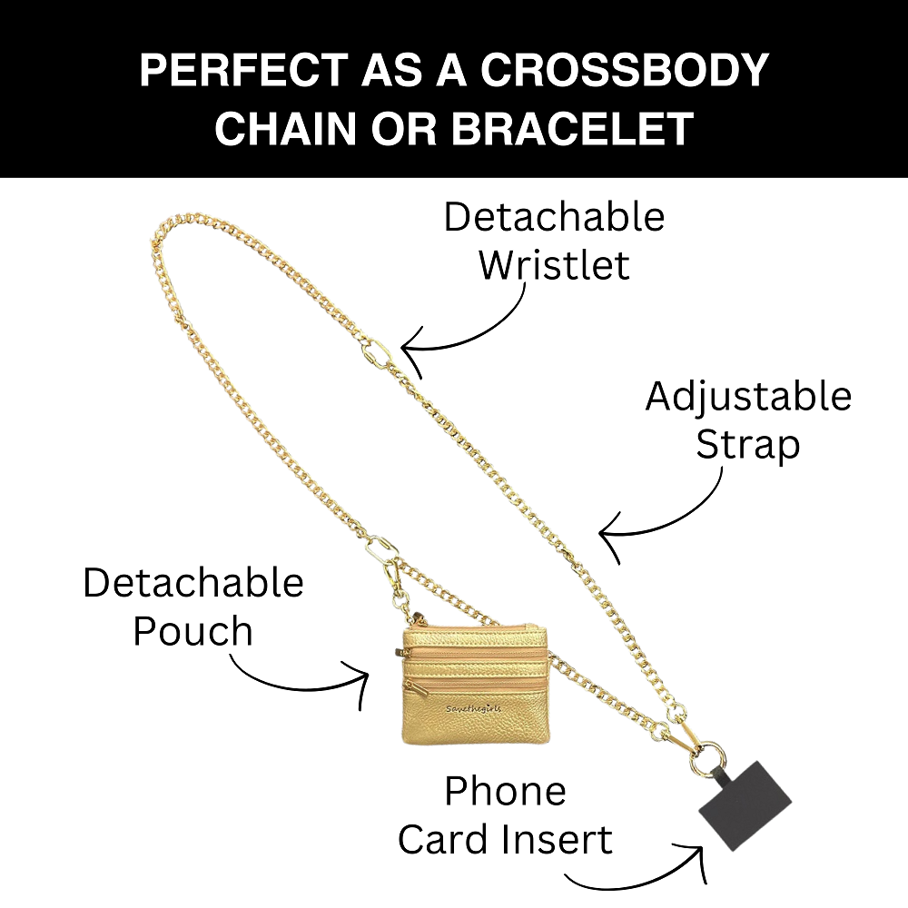 SaveTheGirls Clip & Go Chain — alternative angle