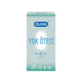 Durex Slim Fit Condoms - 10 Pack, Enhanced Sensitivity, Safe Sex Contraceptives