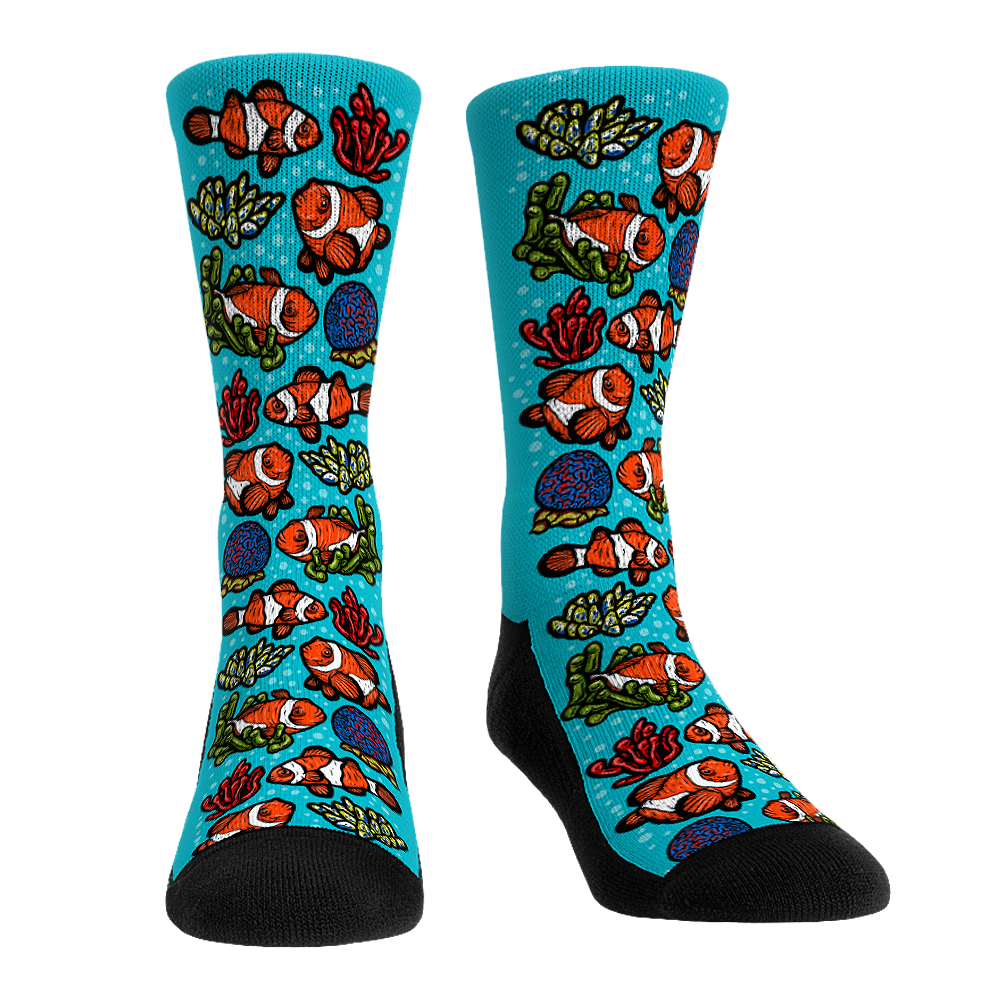 Rock 'Em Socks Rock 'Em Socks Clownfish All-Over — main product shot