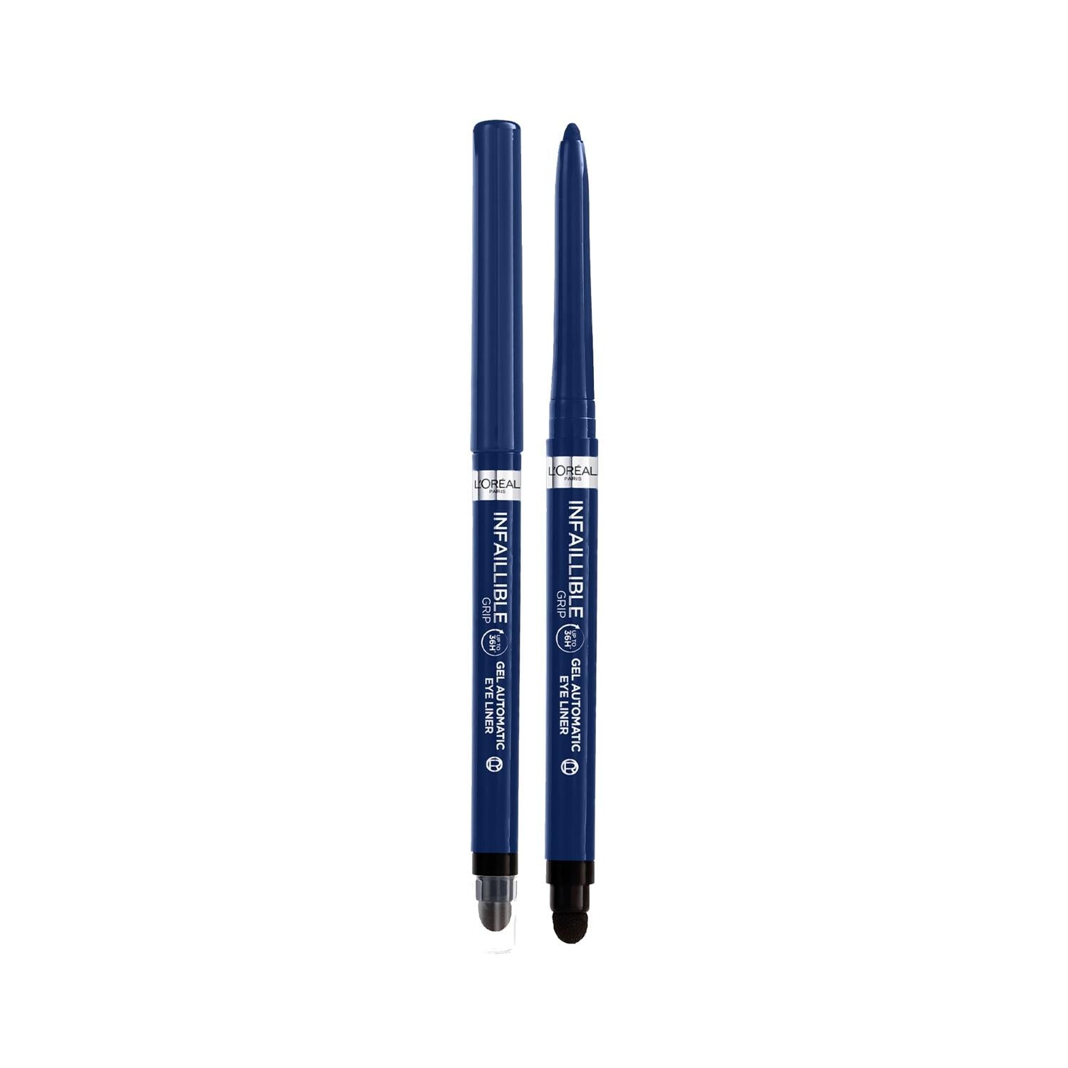 Loreal Paris Infaillible Automatic Gel Eyeliner - Long Lasting Blue Eye Makeup for Precise Application