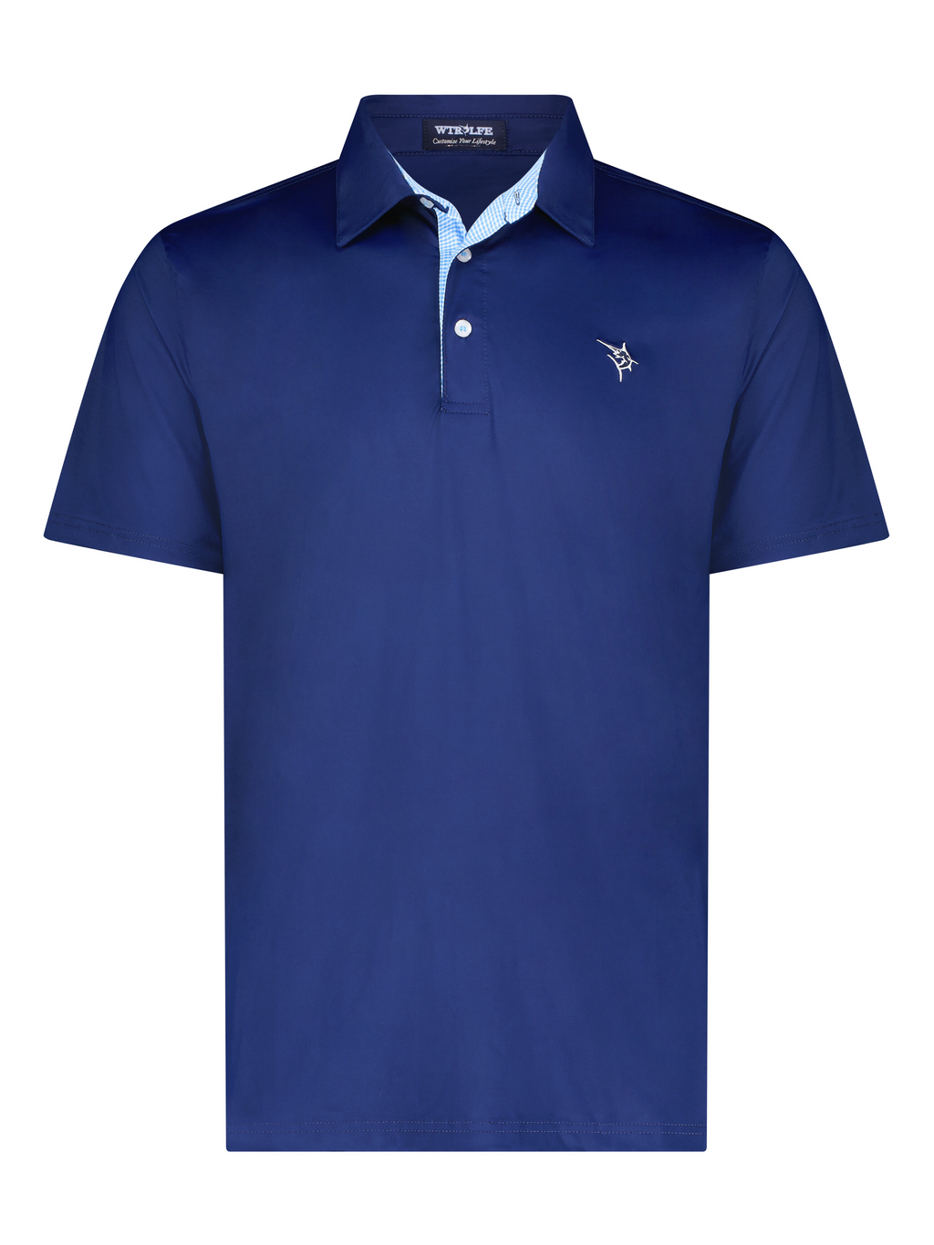White Water Life Coastline polo navy — main product shot