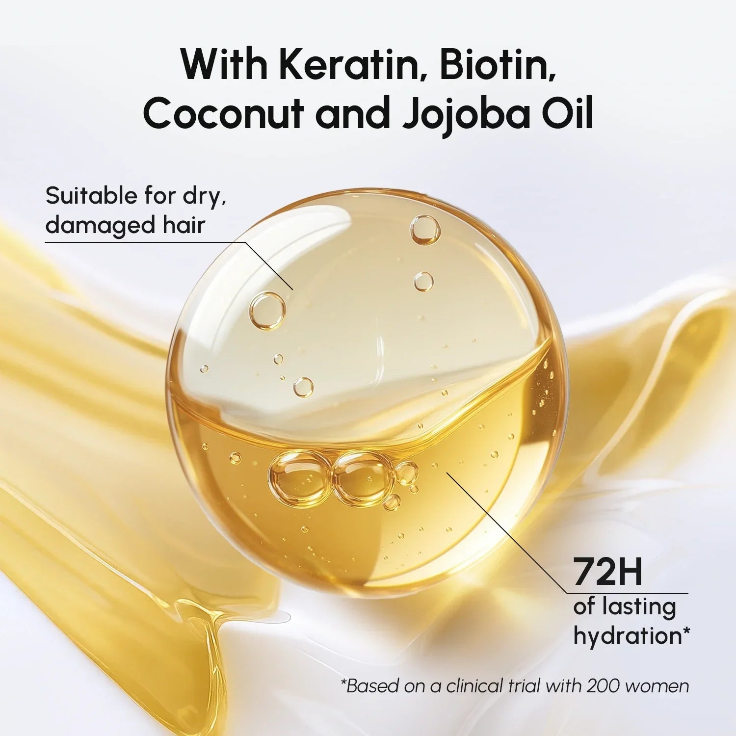 Maree Deep Hydrating Coconut Conditioner — side view