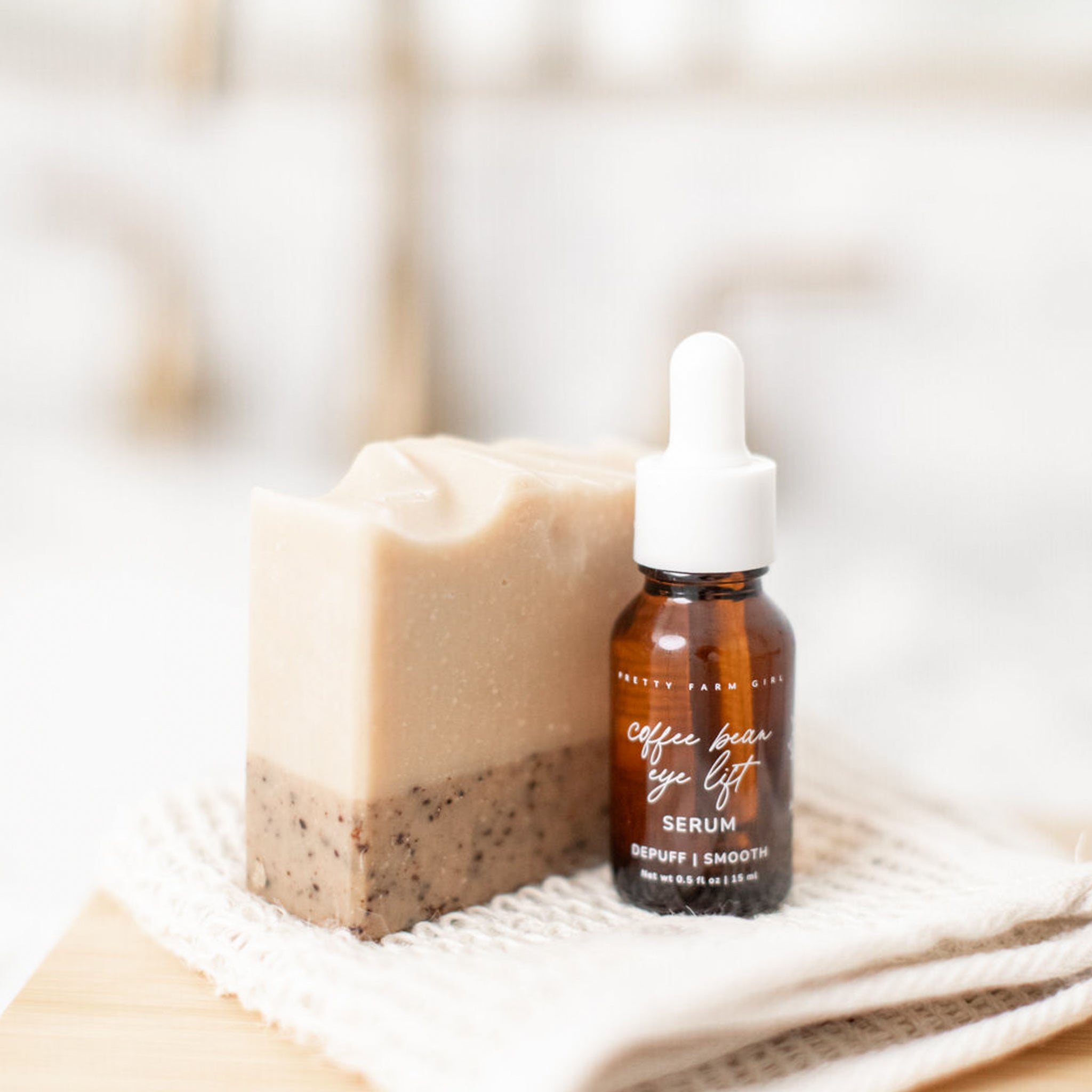 Pretty farm girl Invigorating Coffee Duo — main product shot