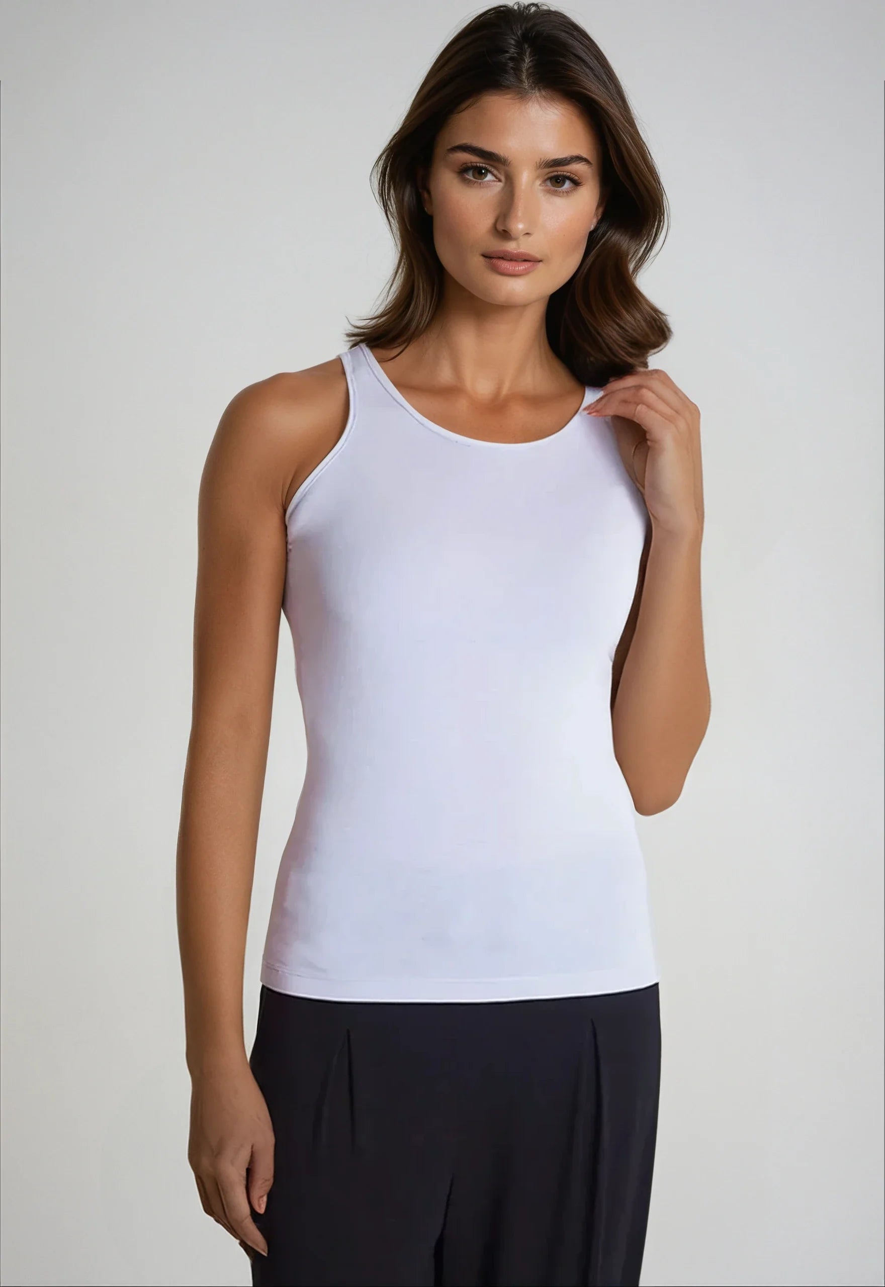 Buki Collagen Camisole - Pearl Grey — main product shot
