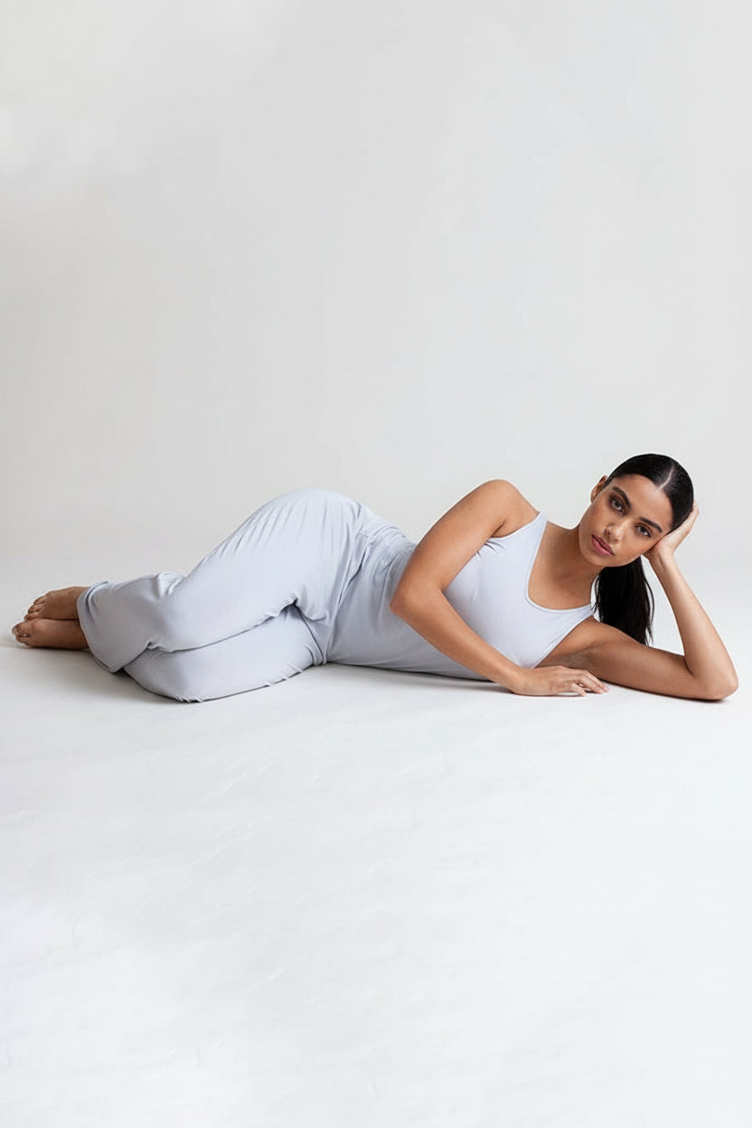 Buki Collagen Lounge Pant - Black — size reference