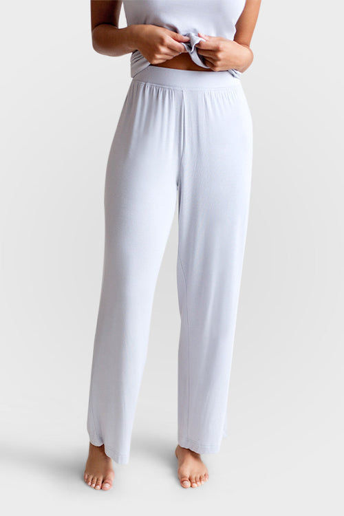 Buki Collagen Lounge Pant - Pearl Grey — main product shot