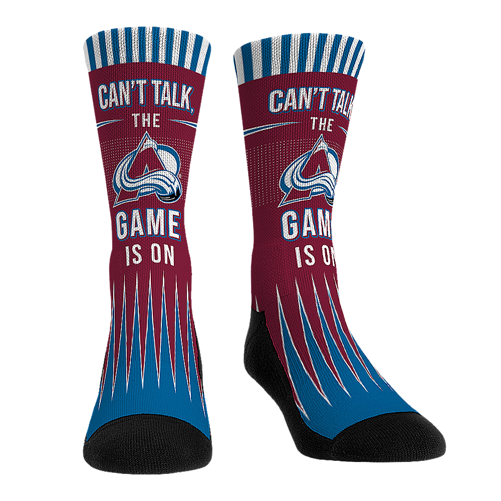 Rock 'Em Socks Rock 'Em Socks Colorado Avalanche - Can't Talk — main product shot