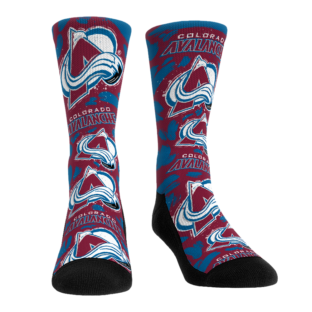 Rock 'Em Socks Rock 'Em Socks Colorado Avalanche - Logo Paint — main product shot