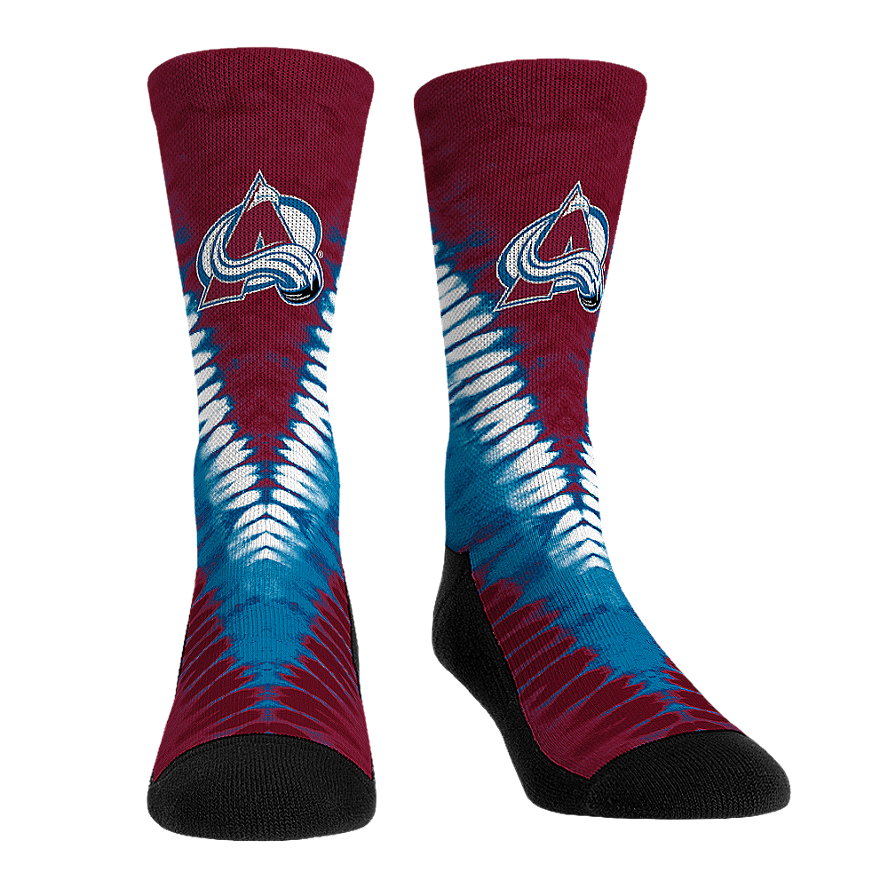 Rock 'Em Socks Rock 'Em Socks Colorado Avalanche - V Shape Tie Dye — main product shot