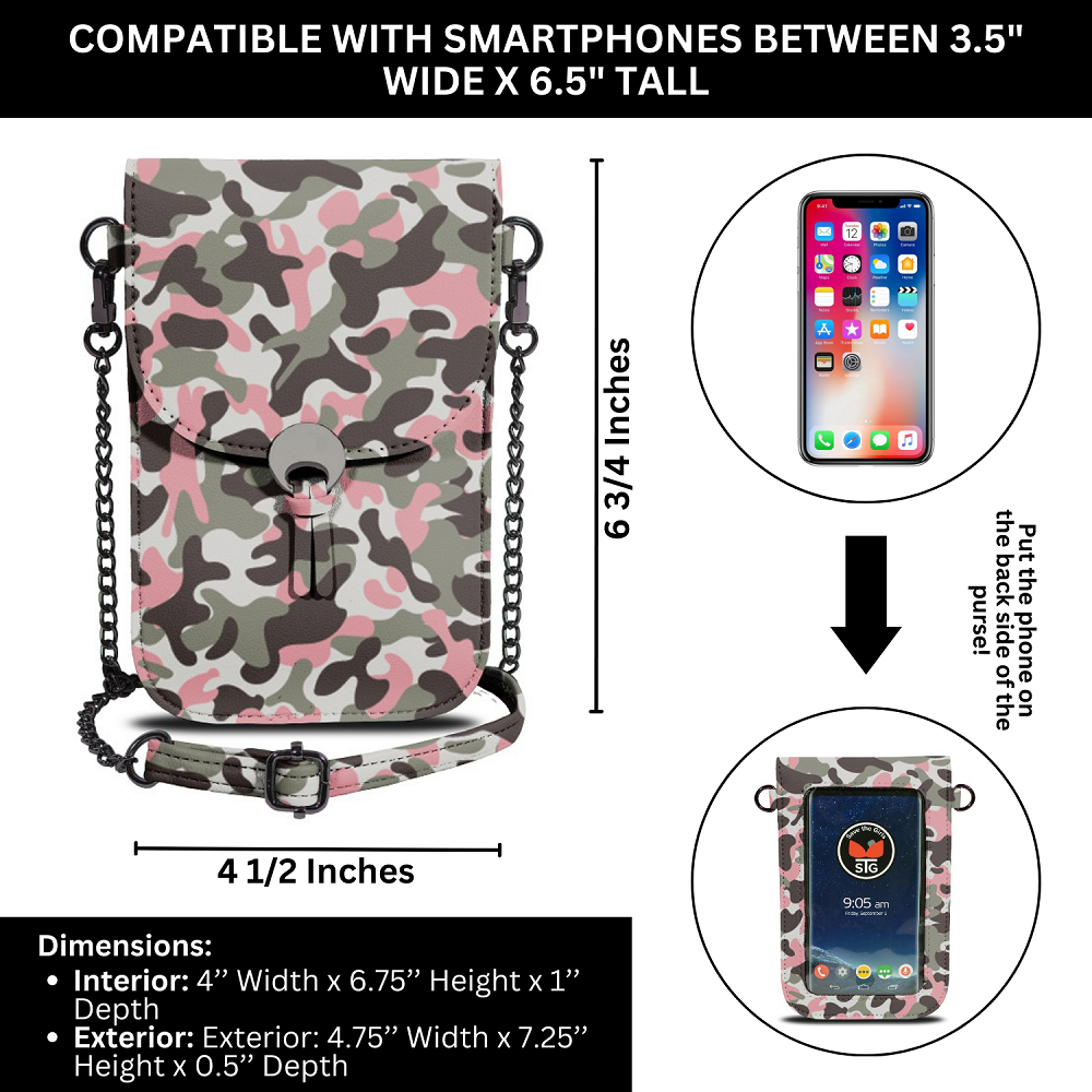 SaveTheGirls Colorado — touch screen purse category context