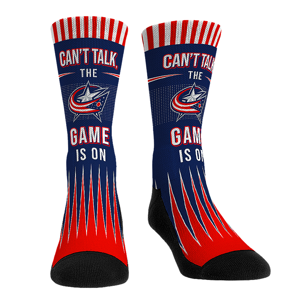 Rock 'Em Socks Rock 'Em Socks Columbus Blue Jackets - Can't Talk — main product shot