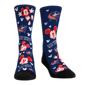 Rock 'Em Socks Columbus Blue Jackets - Disney - Mickey Sketch