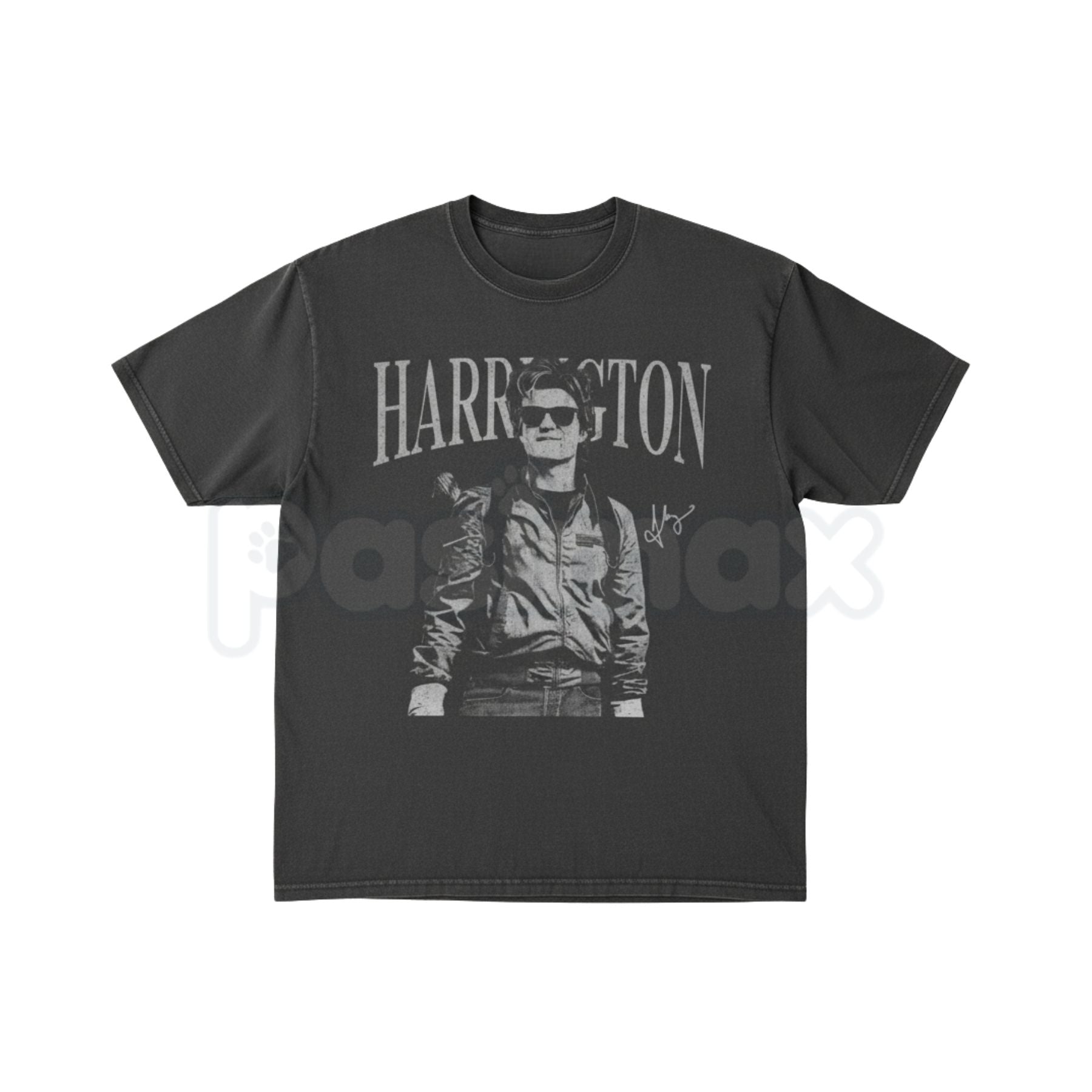 Pasimax Comfort Colors® 'Harrington' Unisex Heavy Cotton T-Shirt – Custom Name Retro Graphic Tee, Vintage Style Comfort Shirt