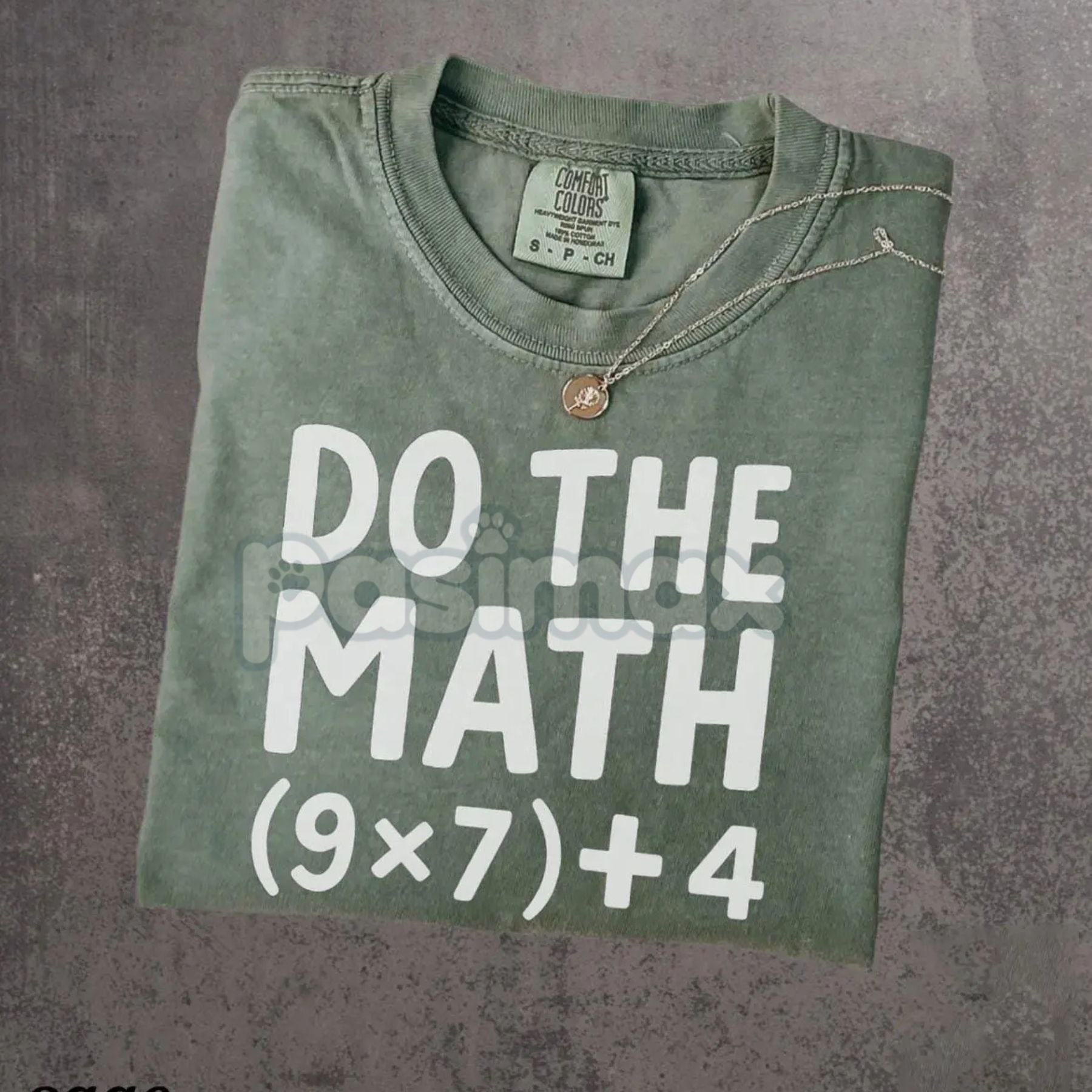 Pasimax Comfort Colors® Vintage Math Meme T-Shirt – '67 Problem Solver' Funny Teacher Shirt, Retro Classroom Humor Gift — mai