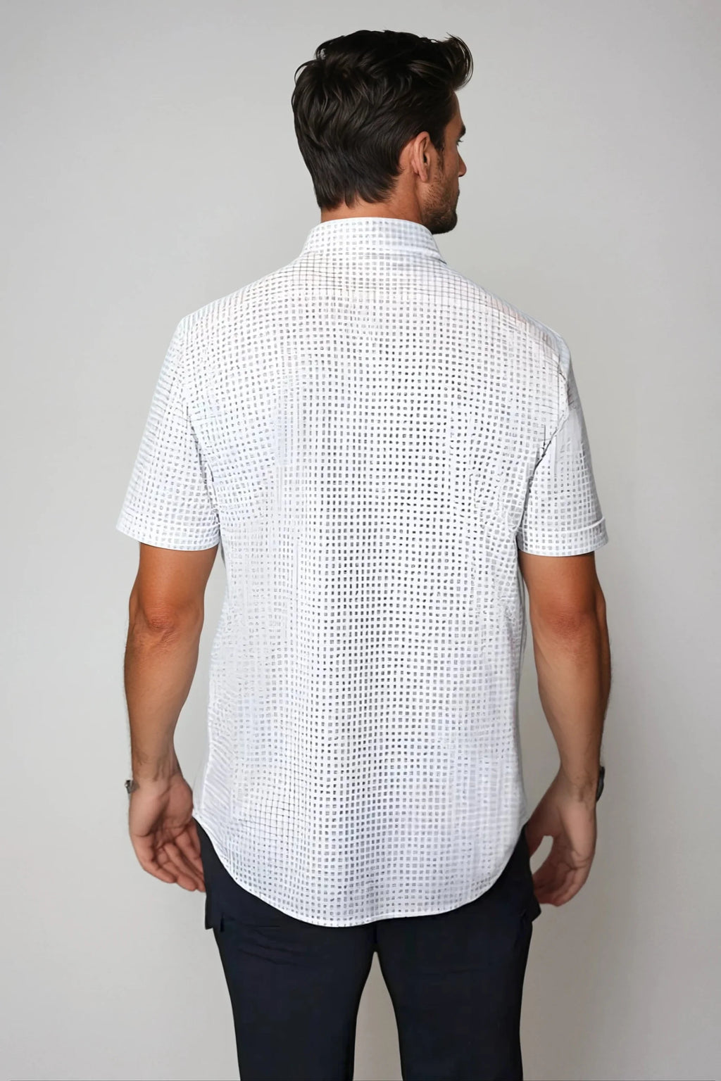 Buki Connery Short Sleeve Tech Shirt — back view
