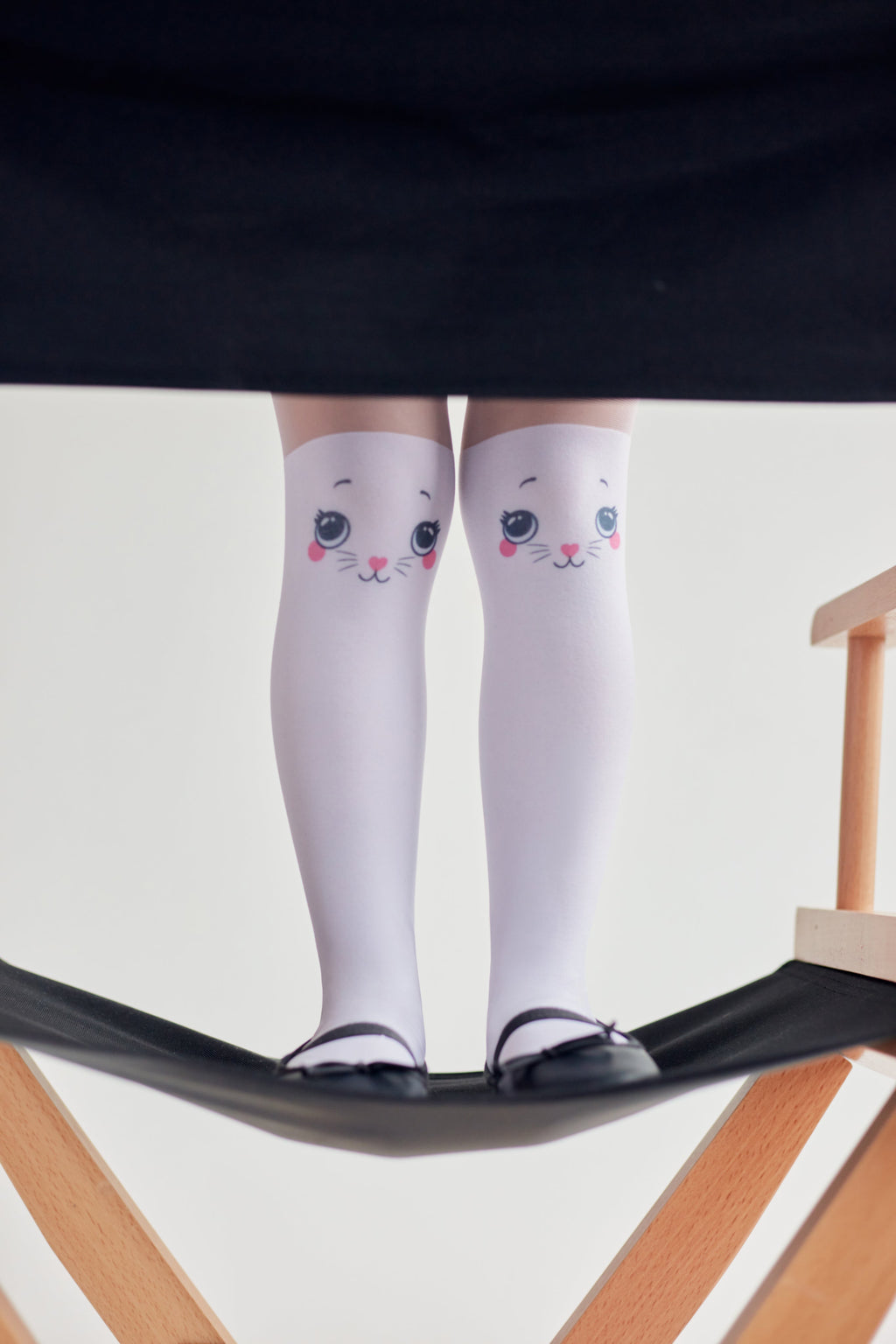 TheRanok.com Conte Tights for girls - Cat 50 Den — back view