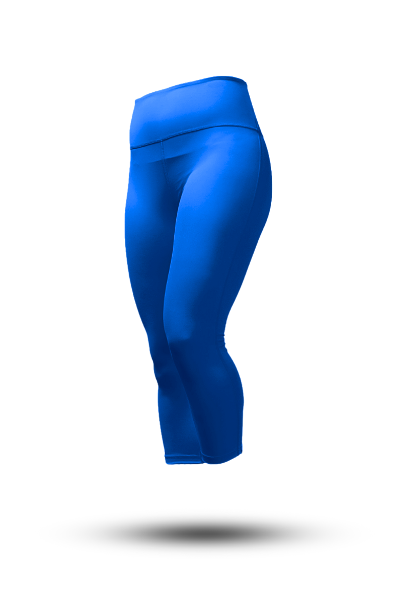 Varlo Women's SOHO  3/4 Leggings (Neo Blue) — main product shot