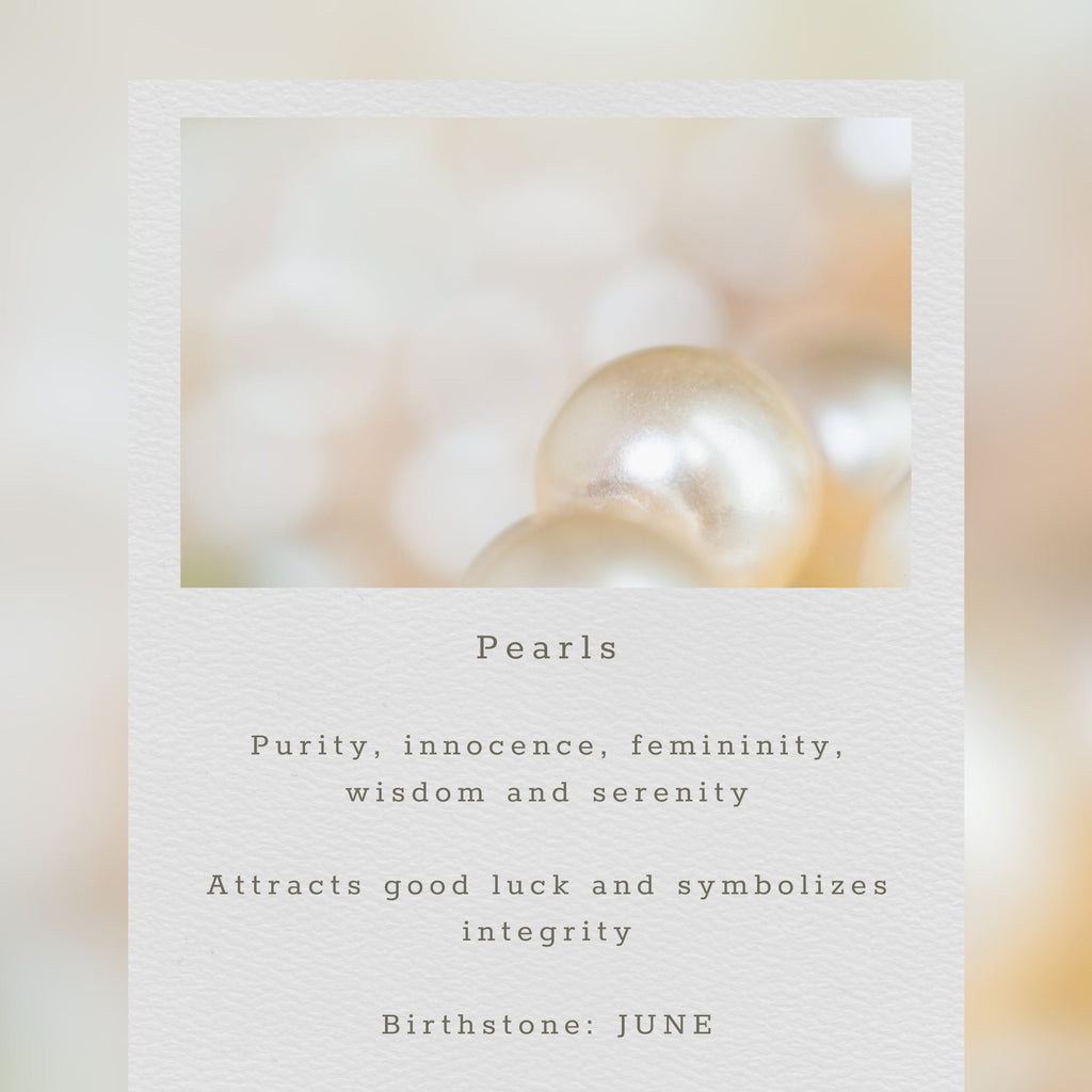 PARKEN JEWELRY Pearl Gold Chain Loop Earrings — alternative angle