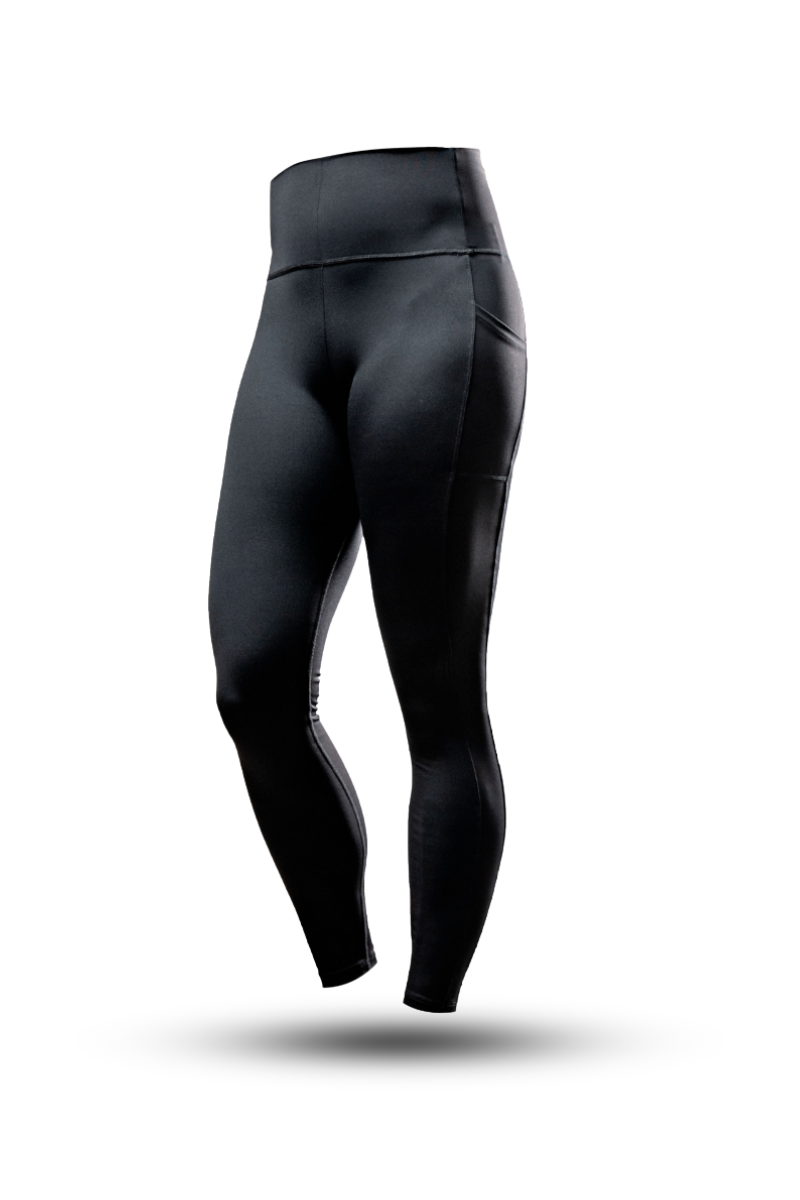 Varlo Women's SOHO Full Length High Waist Leggings (Black) — main product shot