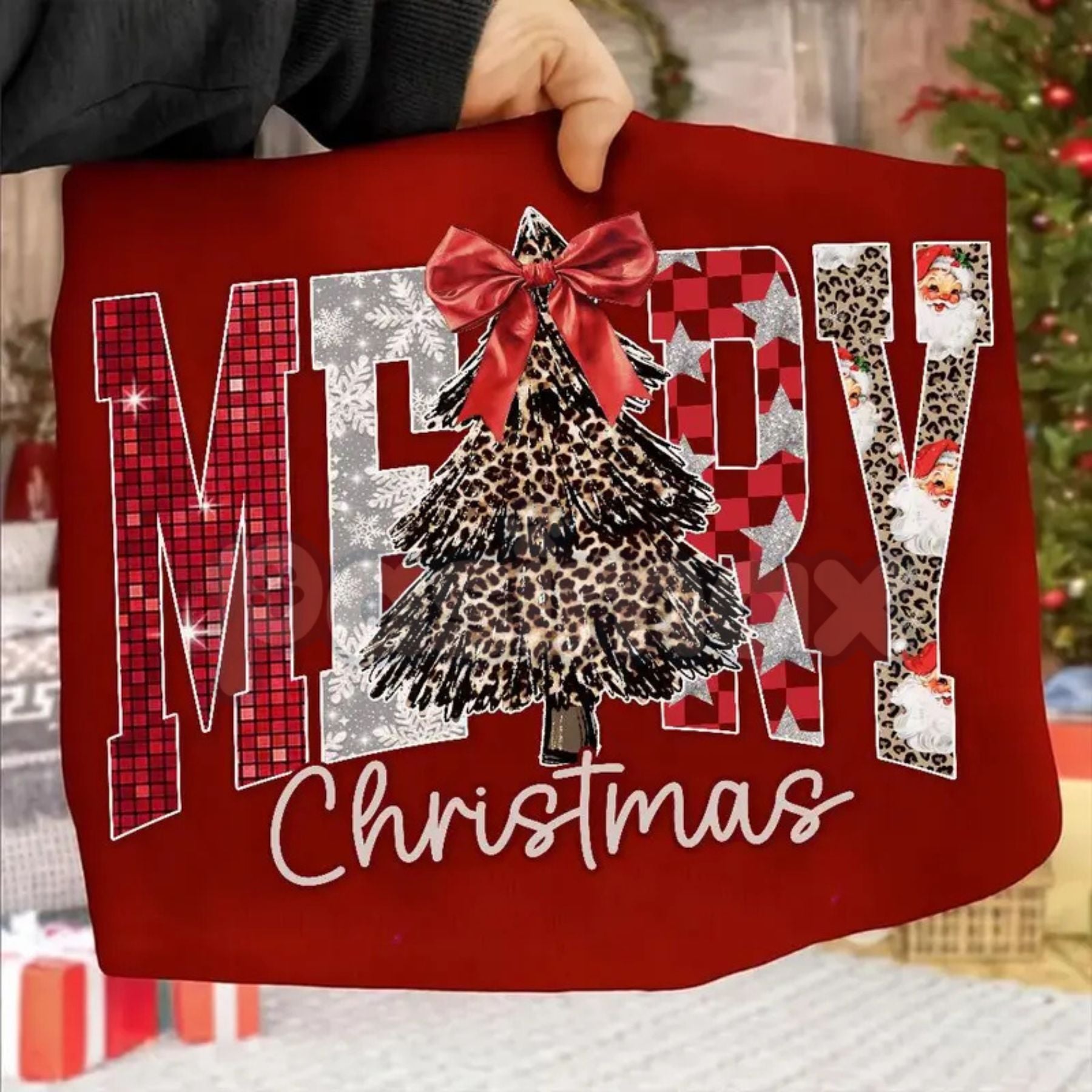 Pasimax Coquette Merry Christmas Shirt Sweatshirt | Aesthetic Bow Holiday Crewneck | Trendy Feminine Winter Jumper | Cottagec